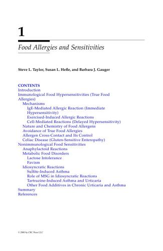 Food Toxicology