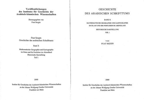 Geschichte des arabischen Schrifttums