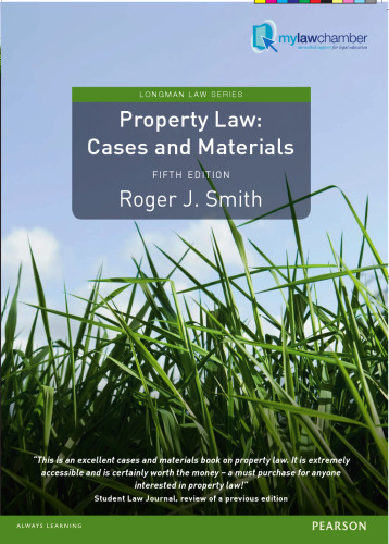 Property Law: Cases and Materials