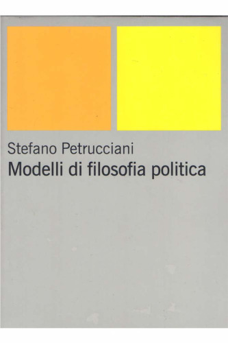 Modelli di filosofia politica
