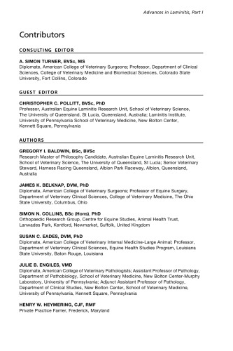 Advances in Equine Nutrition III