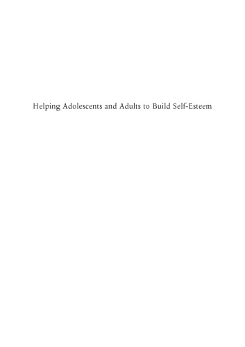 Helping adolescents and adults to build self-esteem : a photocopiable resource book