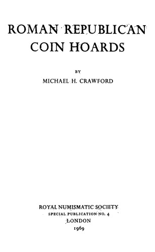 Roman Republican coin hoards