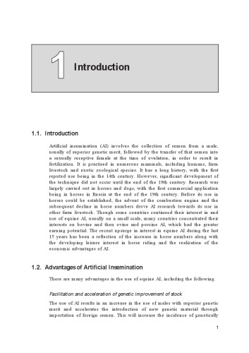 Equine Artificial Insemination