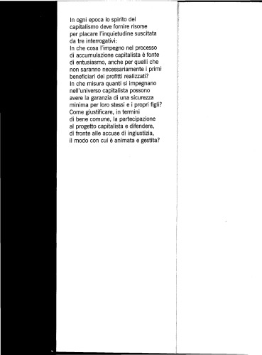 Il nuovo spirito del capitalismo