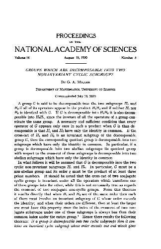 Groups which are decomposable into two non-invariant cyclic subgroups