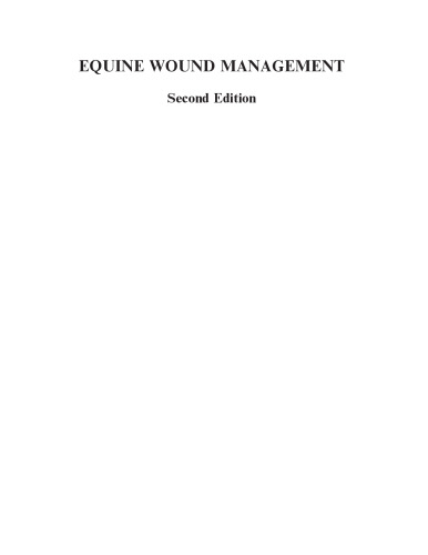 Equine Wound Management