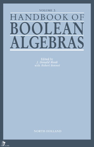 Handbook Of Boolean Algebras