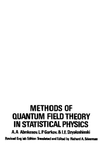 Methods of Quantum Field Theory in Statistical Physics