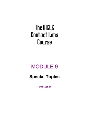 IACLE Module 9