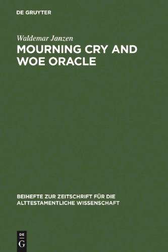 Mourning Cry and Woe Oracle
