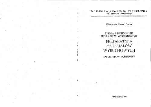 Preparatyka materiałów wybuchowych