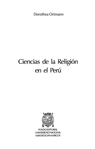 Ciencias de la religión en el Perú