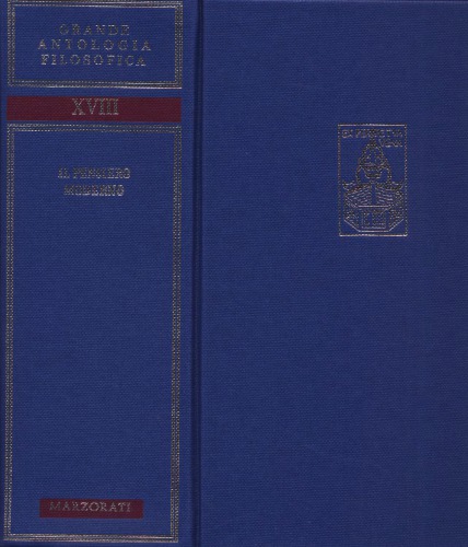 Grande antologia filosofica Marzorati. Il pensiero moderno. Prima metà del secolo XIX
