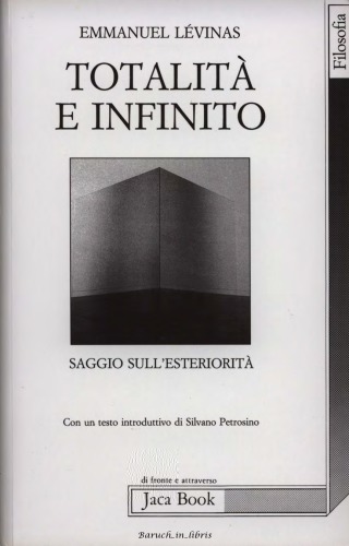 Totalità e infinito. Saggio sull'esteriorità