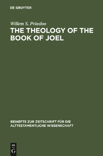 The Theology of the Book of Joel