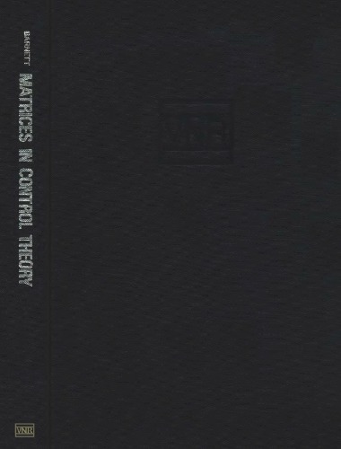 Matrices in Control Theory with applications to linear programming