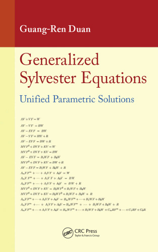 Generalized Sylvester Equations: Unified Parametric Solutions