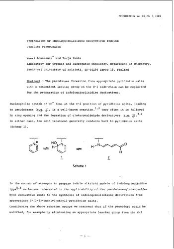 Heterocycles (1983)