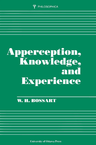 Apperception, Knowledge, and Experience