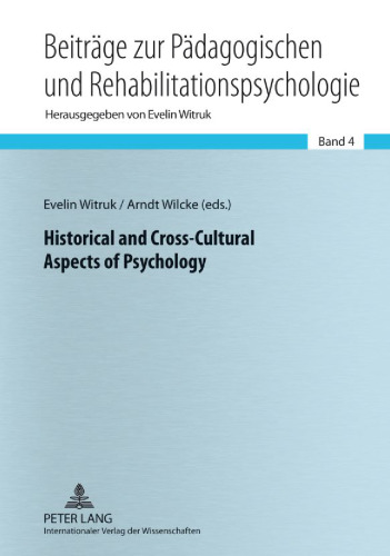 Historical and Cross-Cultural Aspects of Psychology