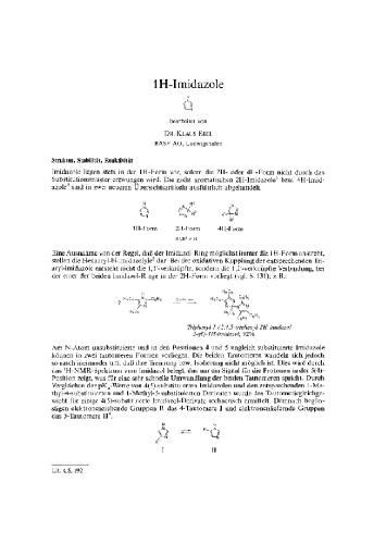 Houben-Weyl Methods in Organic Chemistry: Hetarenes: 5-Membered Rings with 2+ Heteroatom