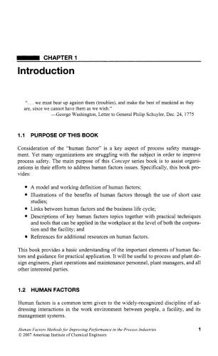 Human Factors Methods for Improving Performance in the Process Industries