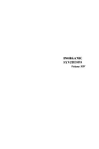 Inorganic Synthesis, Vol. 14