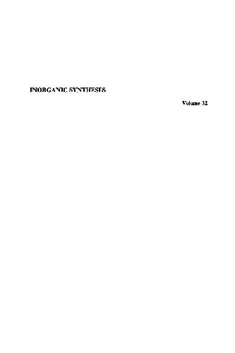 Inorganic Synthesis, Vol. 32