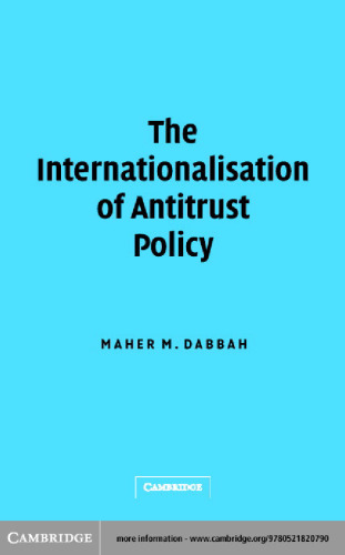 Internationalisation Antitrust Policy