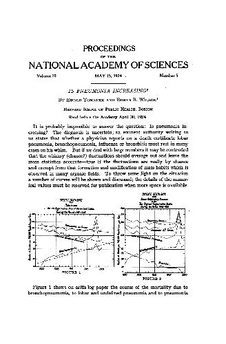 Is Pneumonia Increasing