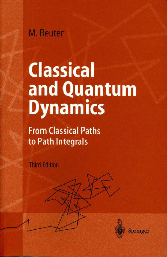 Classical and quantum dynamics: from classical paths to path integrals
