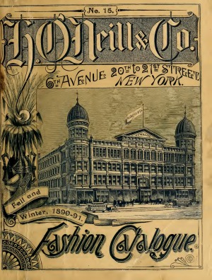 Fall and Winter 1890-91 Fashion Catalogue