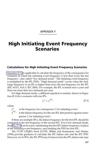 Layer Of Protection Analysis