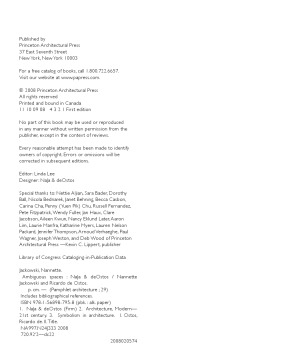 Pamphlet Architecture 29  NaJa & deOstos