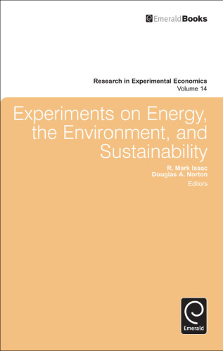 Experiments on Energy, the Environment, and Sustainability