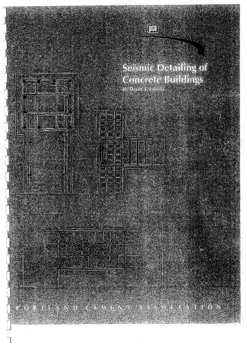 SDCB Seismic Detailing of Concrete Buildings