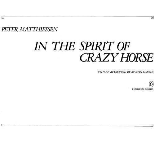 In the Spirit of Crazy Horse