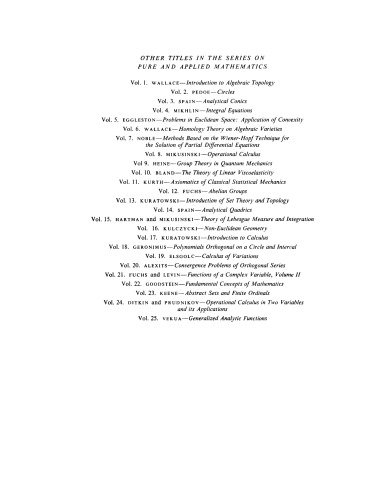 Elements of Linear Space