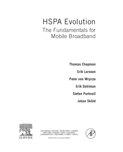 HSPA Evolution: The Fundamentals for Mobile Broadband