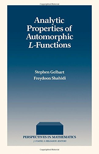 Analytic Properties of Automorphic L-Functions