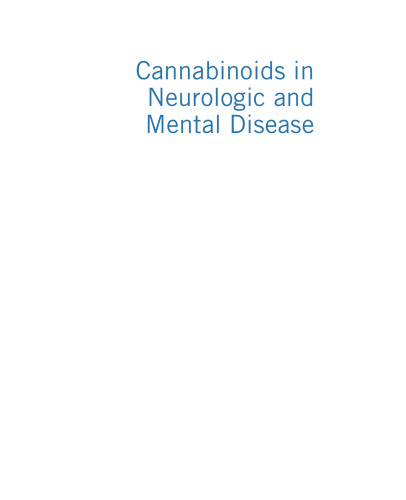 Cannabinoids in Neurologic and Mental Disease