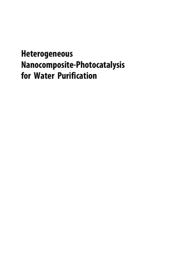 Heterogeneous Nanocomposite-Photocatalysis for Water Purification