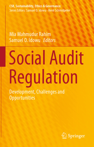 Social Audit Regulation: Development, Challenges and Opportunities