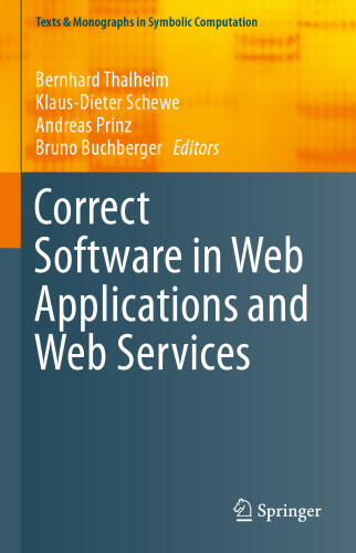 Correct Software in Web Applications and Web Services