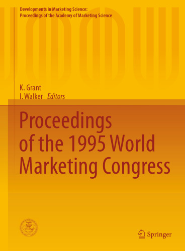 Proceedings of the 1995 World Marketing Congress