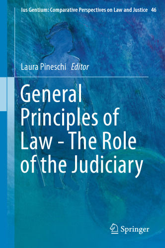 General Principles of Law - The Role of the Judiciary