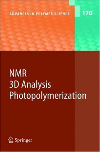 NMR • 3D Analysis • Photopolymerization