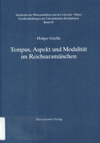 Tempus, Aspekt und Modalität im Reichsaramäischen