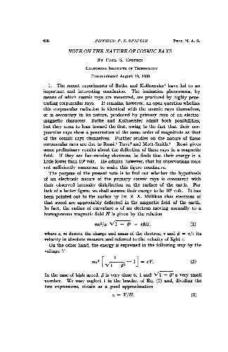 Note on the nature of cosmic rays